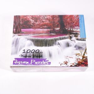 Mountains Waterfall 19x29" 1000 Piece Jigsaw Puzzle Toy Tranquil Series New NIB